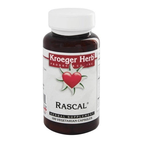 Kroeger Herbs Herbal Combinations Rascal Capsules - 100 Ea